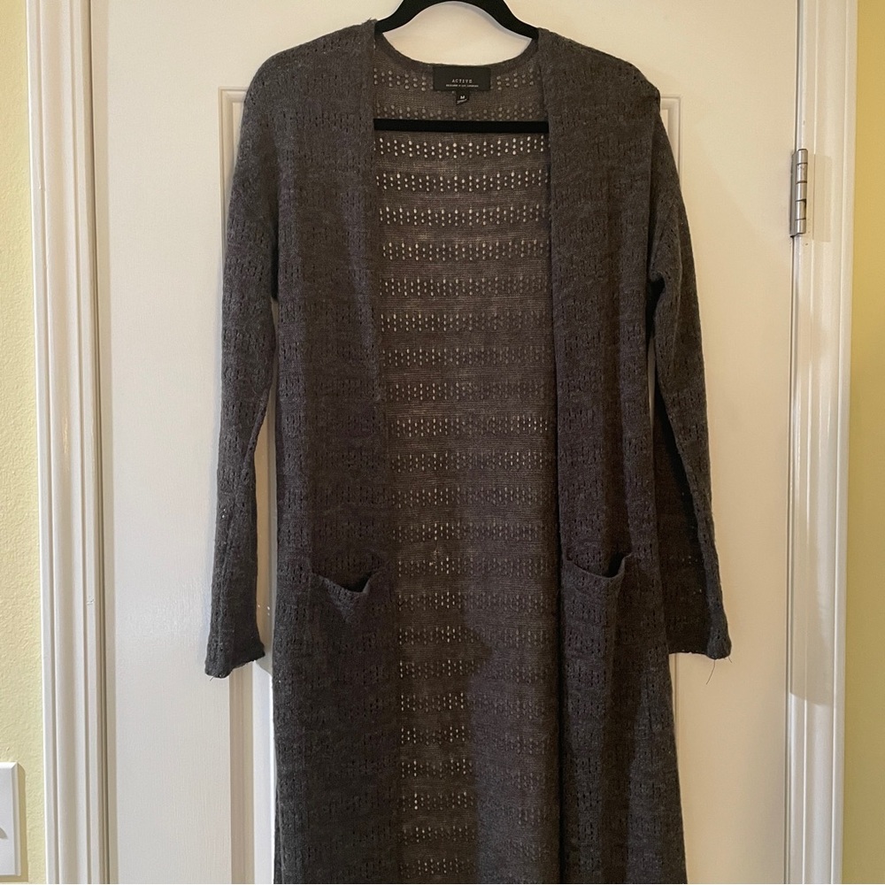 Ankle length knit sweater size medium